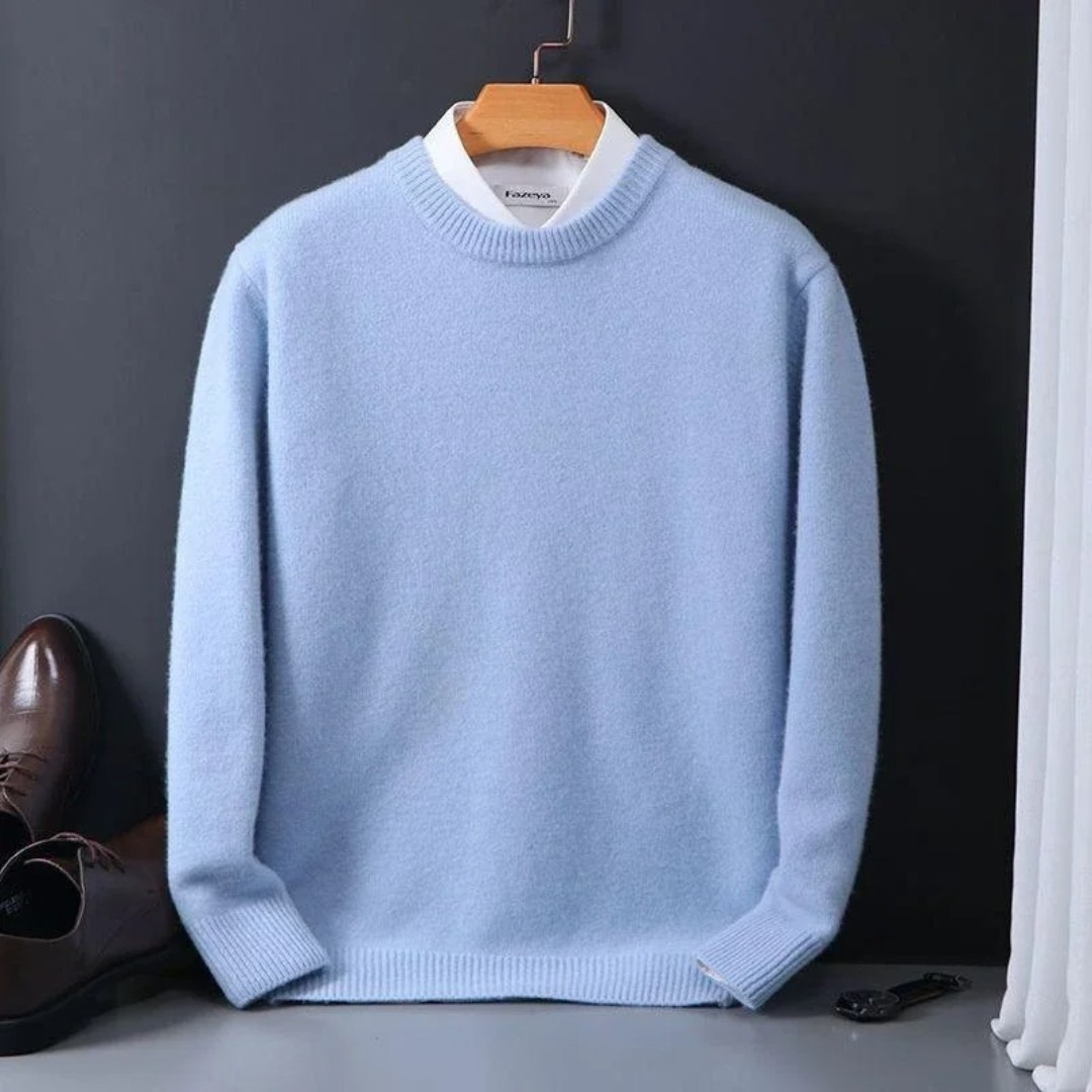 Lucien™ | Pull col rond en cachemire