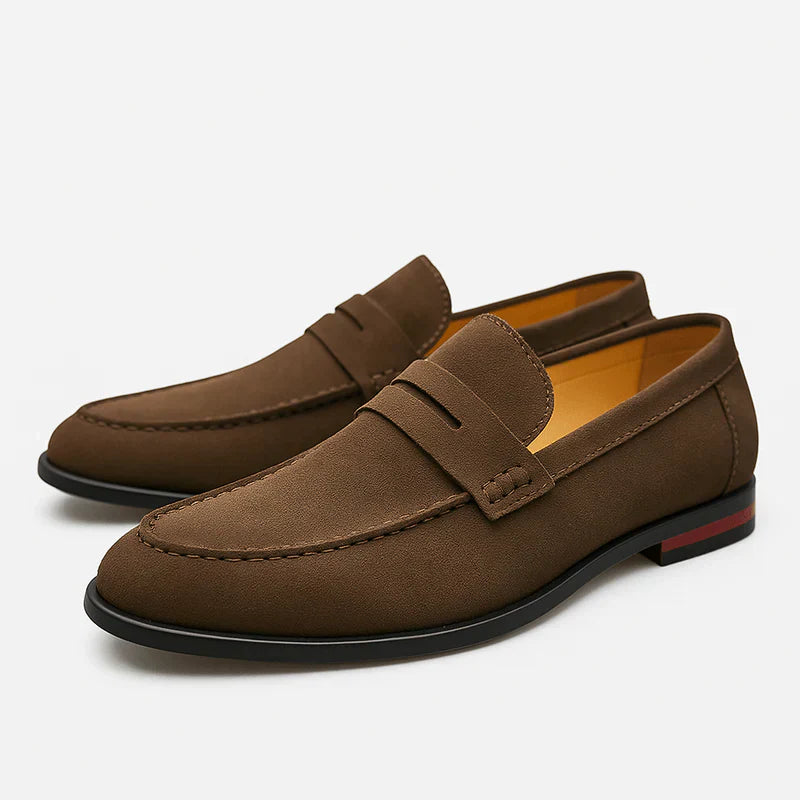 Michel™ | Mocassins Classiques en Daim