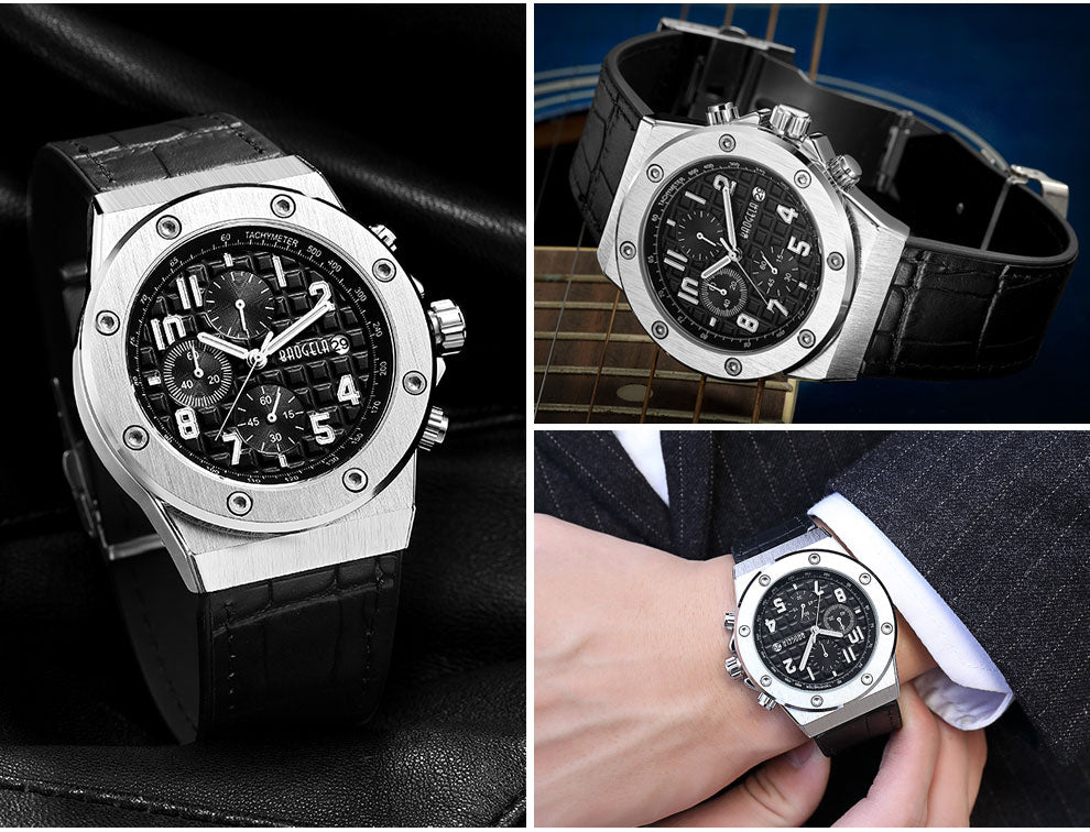Damien™ | Montre Chronographe Sportive