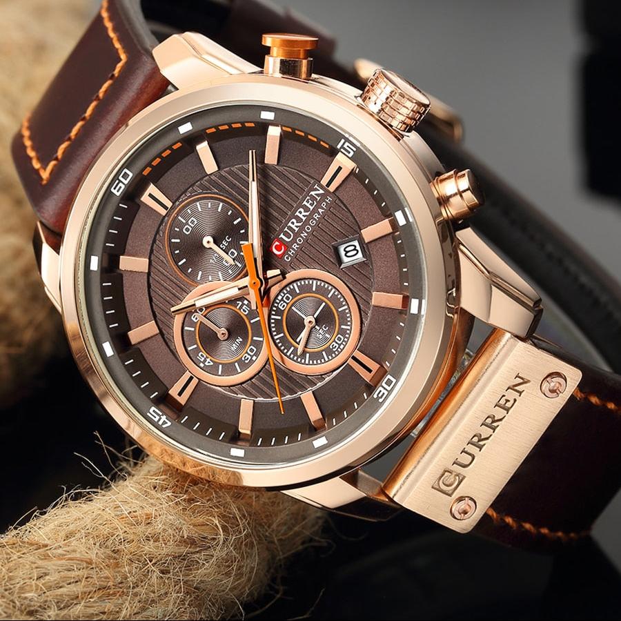 Antoine™ | Montre Quartz Cuir