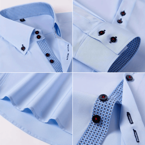 Michel™ | Chemise Soignée à Boutonnage