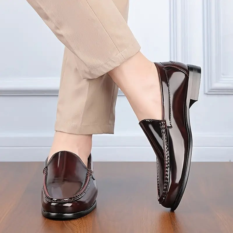 Léonard™ | Mocassins en Cuir ⏐ Édition Premium