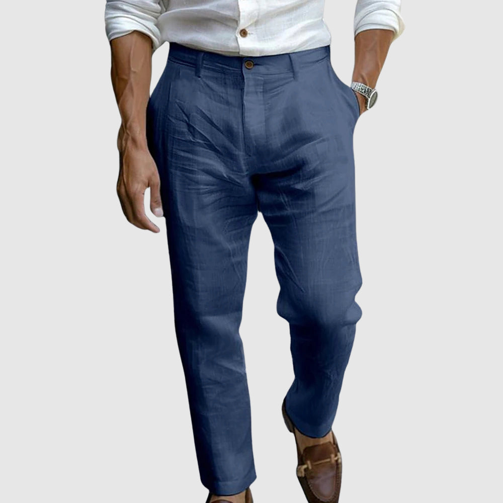 Michel™ | Pantalon Lin Classique