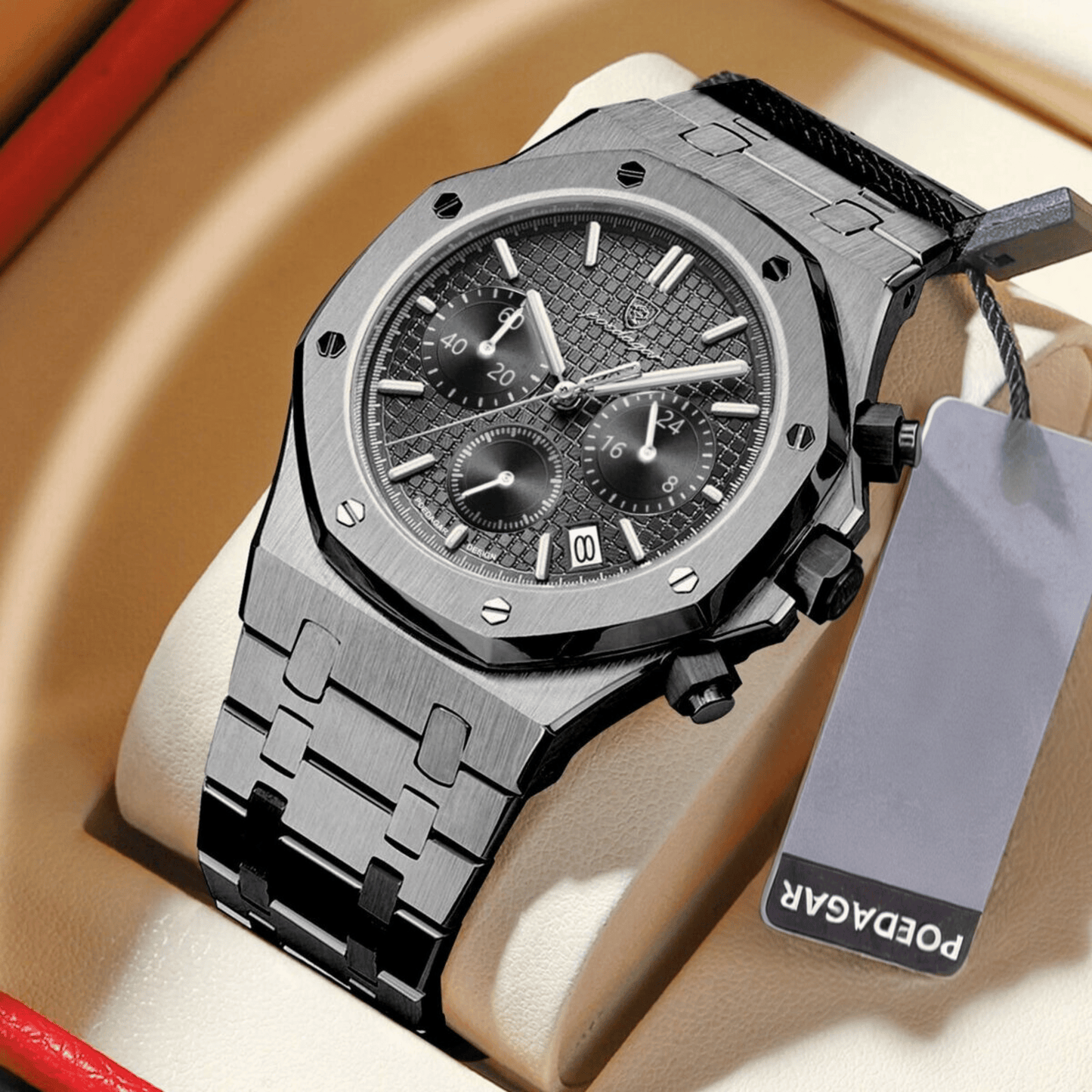 Louis™ | Montre Serenade Black – 42 mm