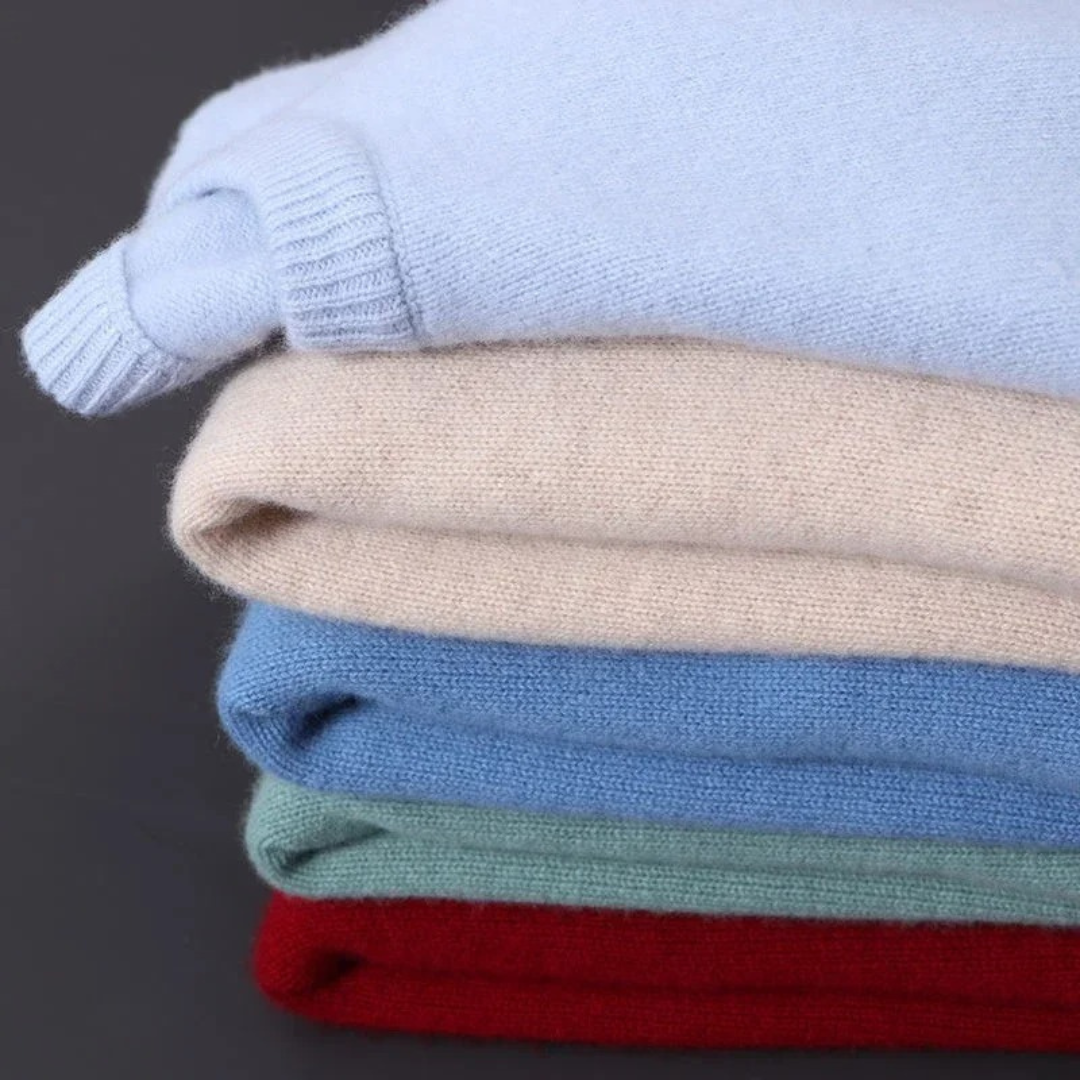 Lucien™ | Pull col rond en cachemire