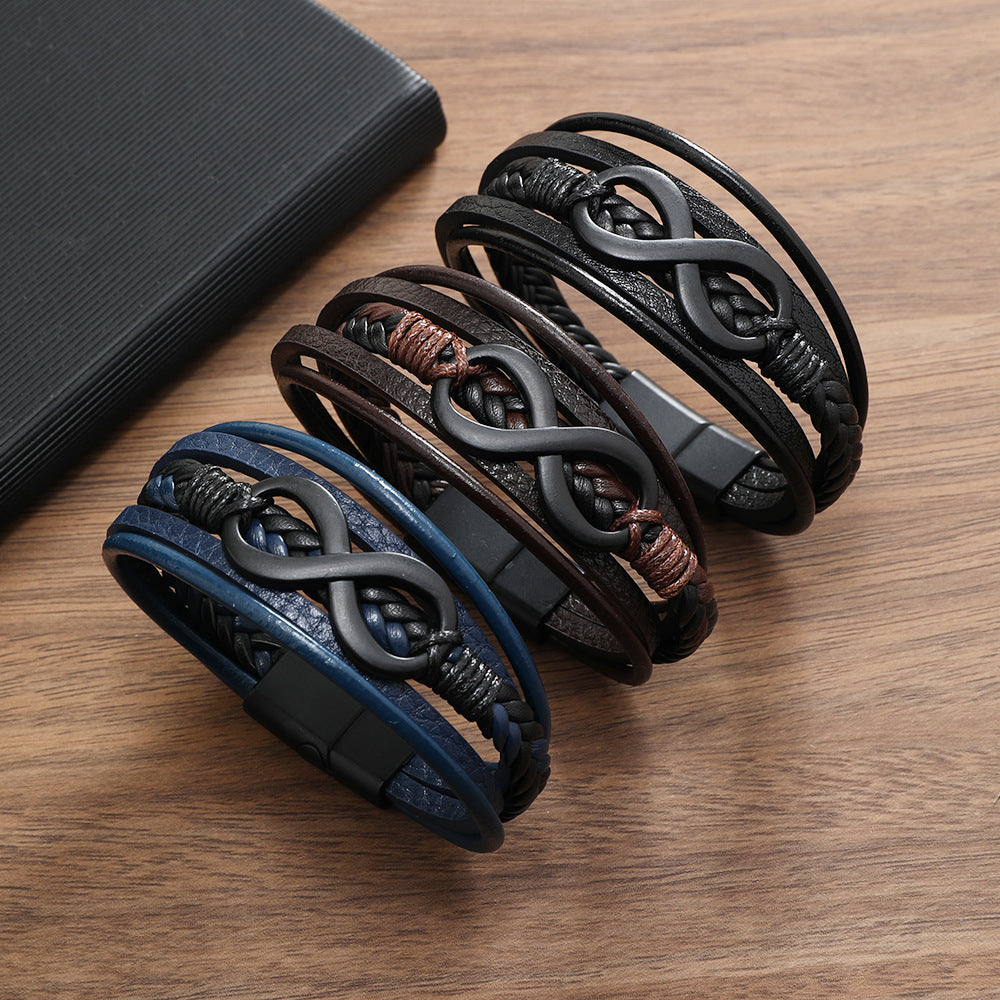 Infinity™ | Bracelet en cuir