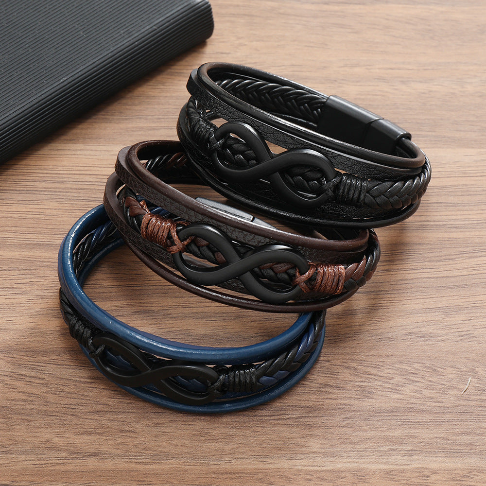 Infinity™ | Bracelet en cuir