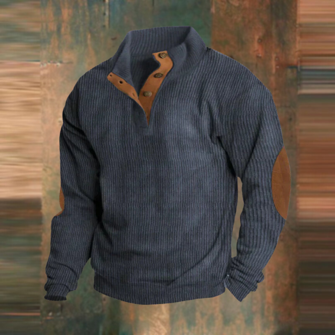 Albert™ | Sweat-shirt décontracté à col montant et manches longues