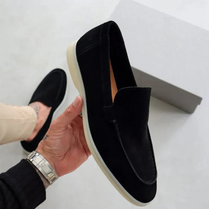 Laurent™ | Mocassins en daim élégants