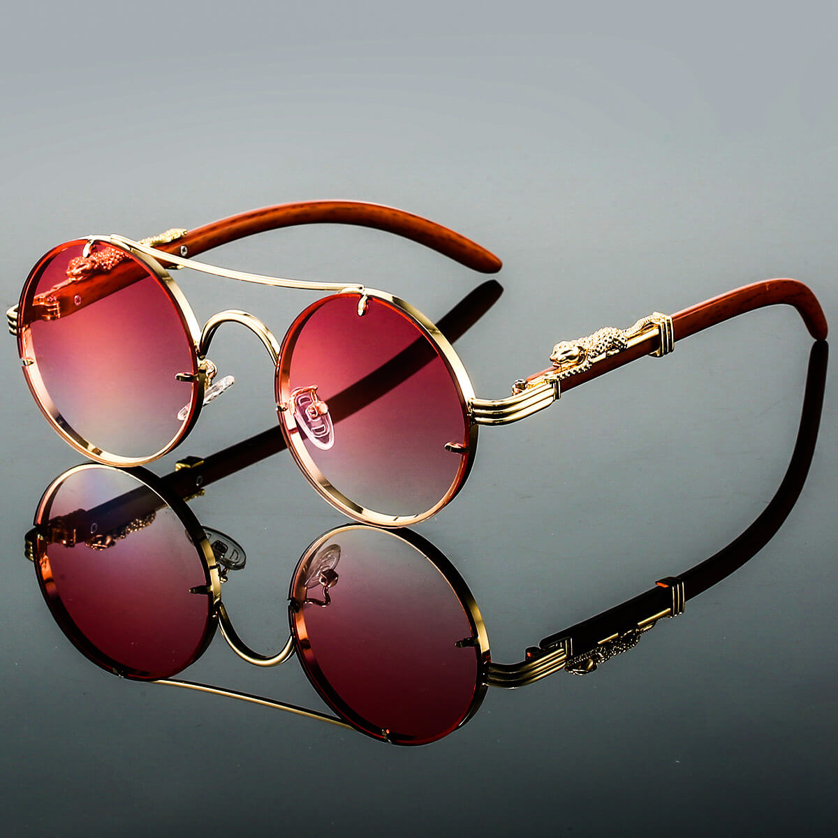 Chez Monsieur™ | Lunettes de Soleil au Style Rétro