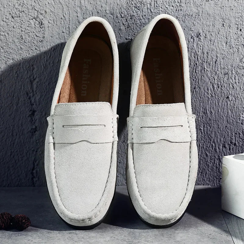 Lefebvre™ | Mocassins Souples en Daim
