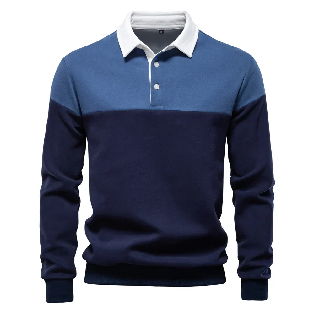 Sébastien™ | Polo Bicolore Contrasté