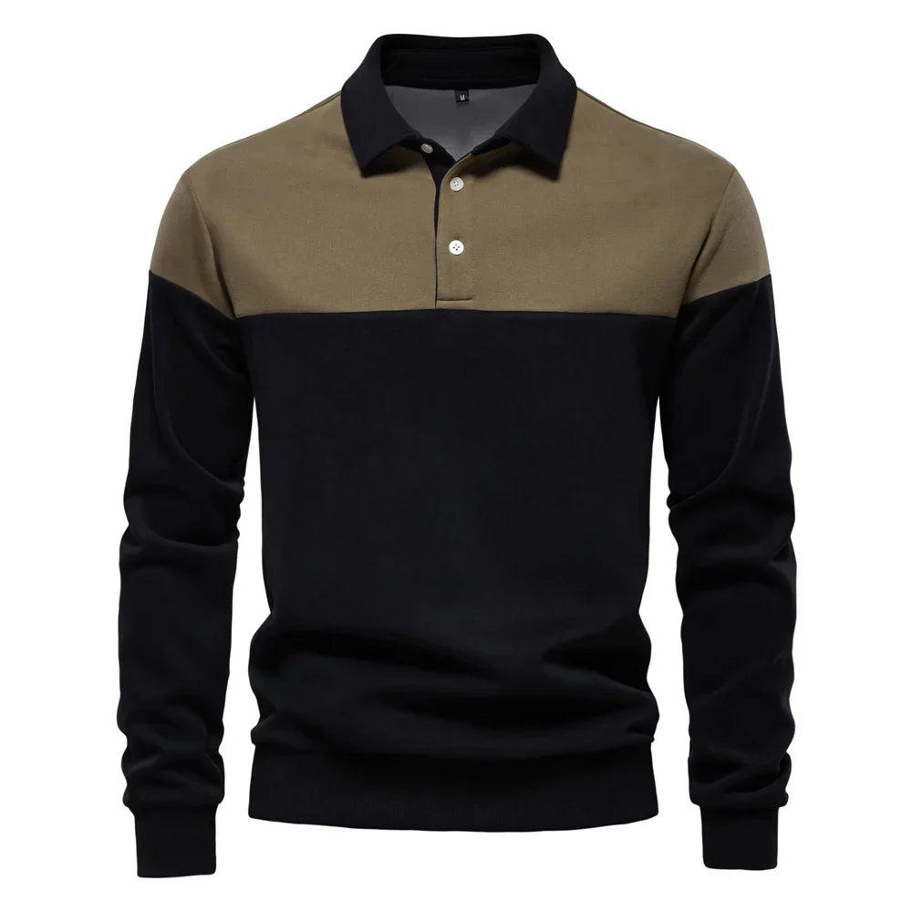 Sébastien™ | Polo Bicolore Contrasté