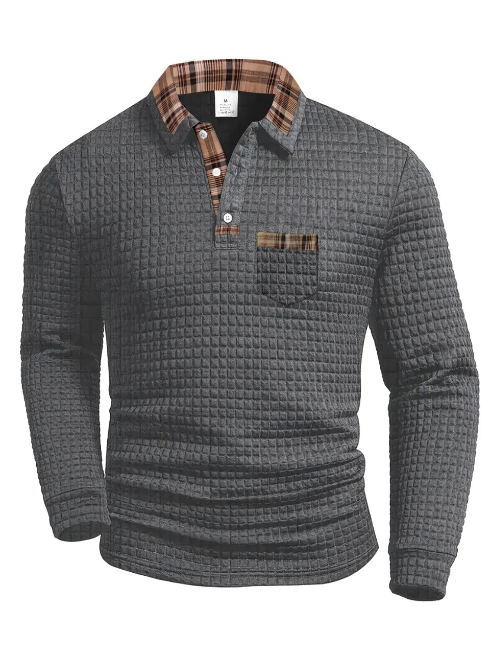 Denis™ | Polo à Motif à Carreaux