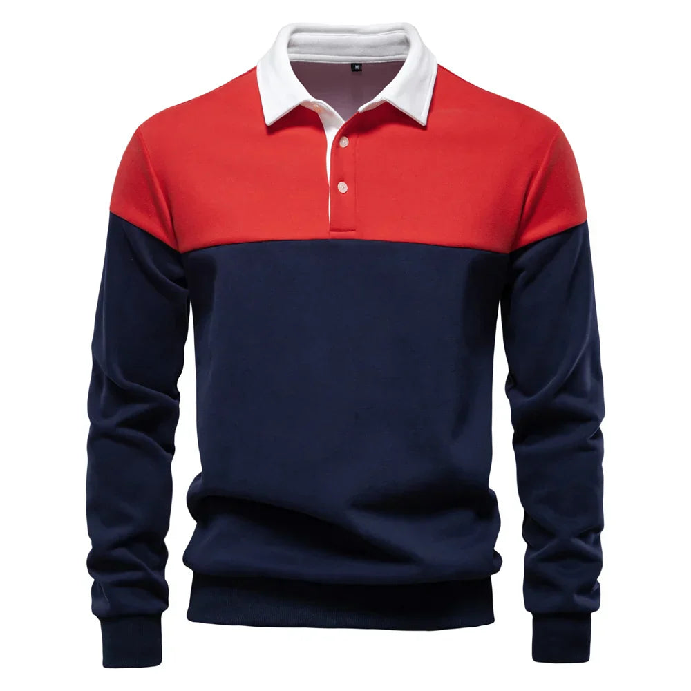 Sébastien™ | Polo Bicolore Contrasté