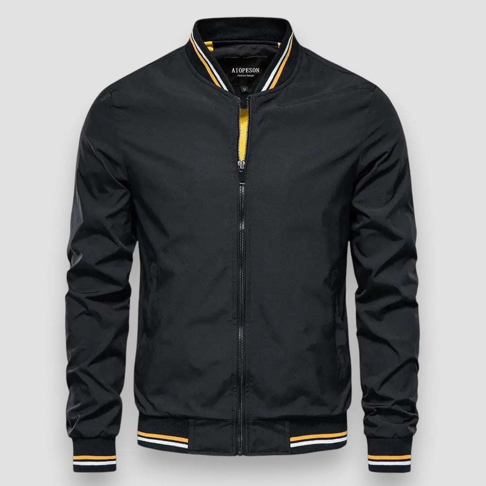 Pascal™ | Veste Bomber Élégante à Rayures