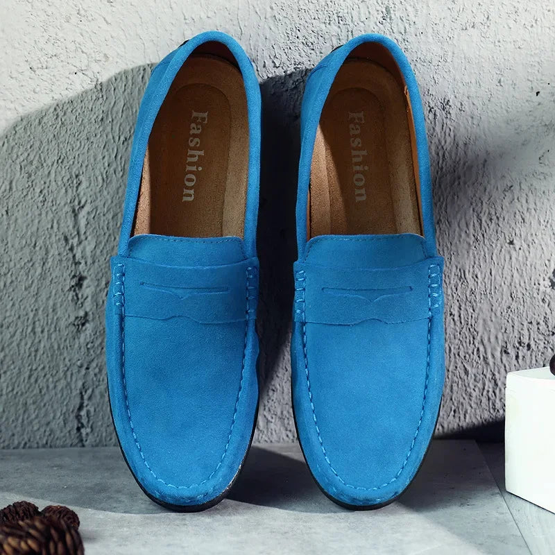 Lefebvre™ | Mocassins Souples en Daim