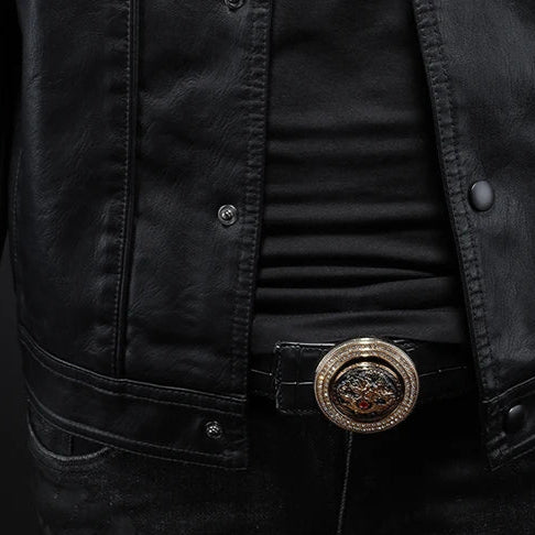 Michel™ | Blouson en cuir