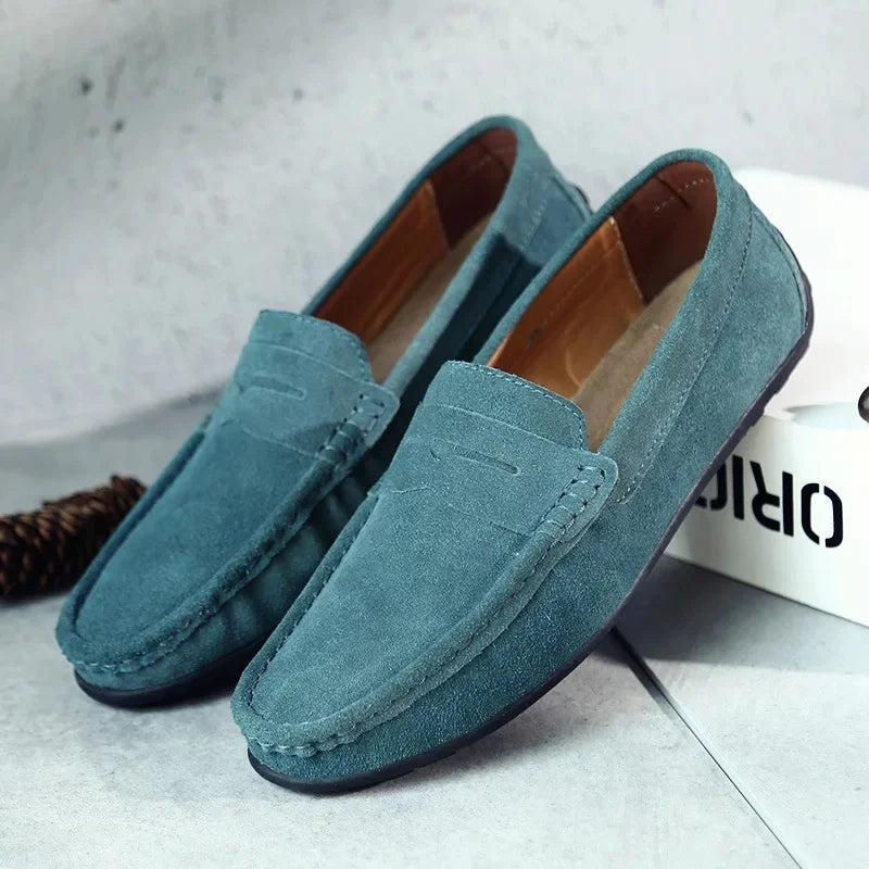 Lefebvre™ | Mocassins Souples en Daim
