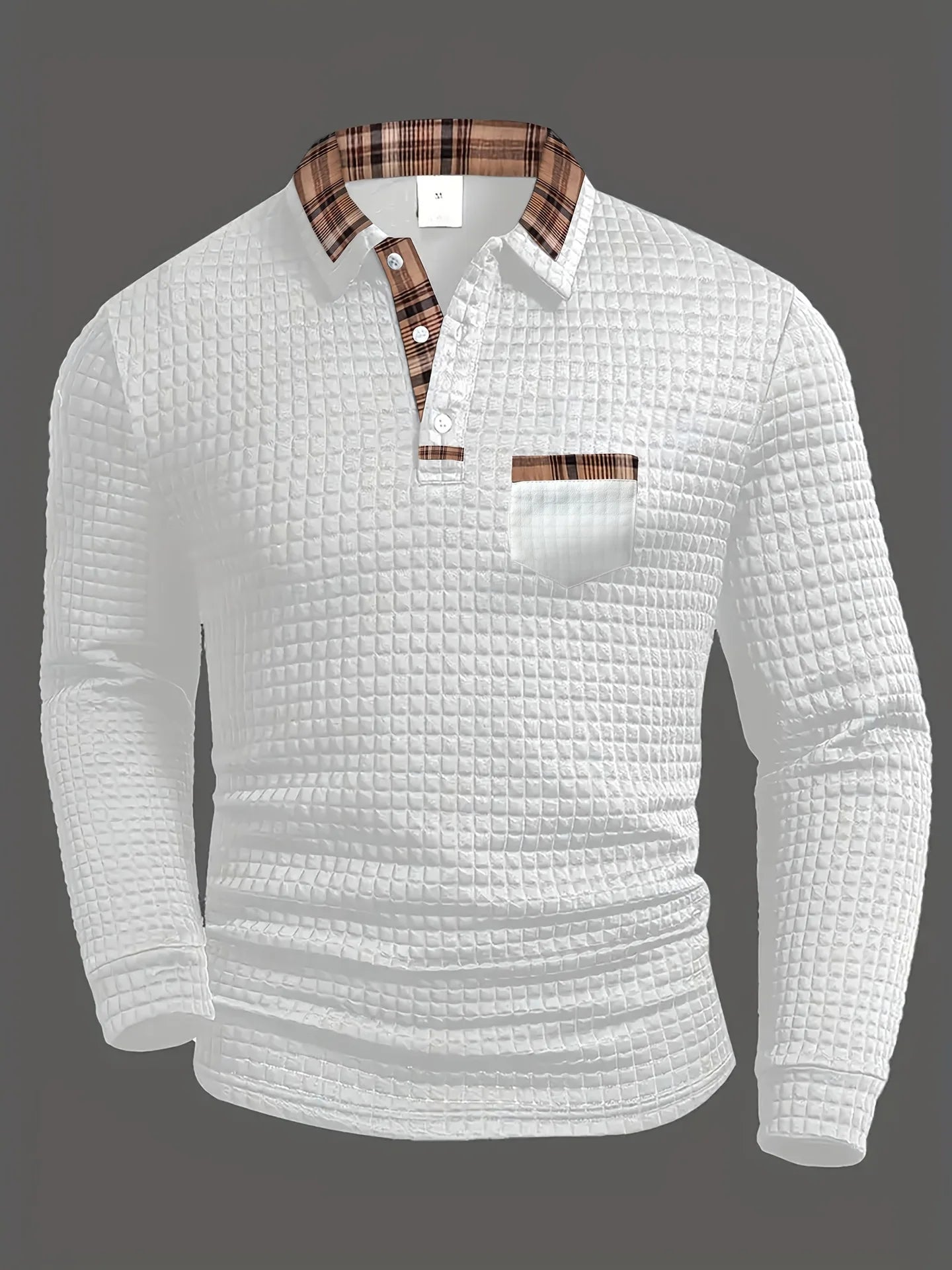 Denis™ | Polo à Motif à Carreaux