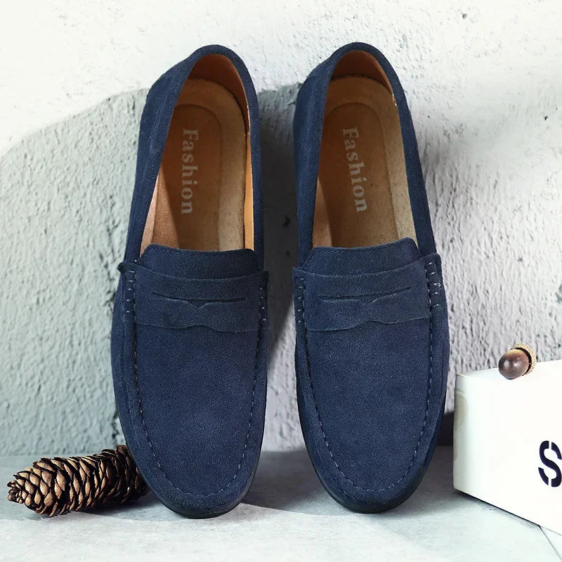 Lefebvre™ | Mocassins Souples en Daim