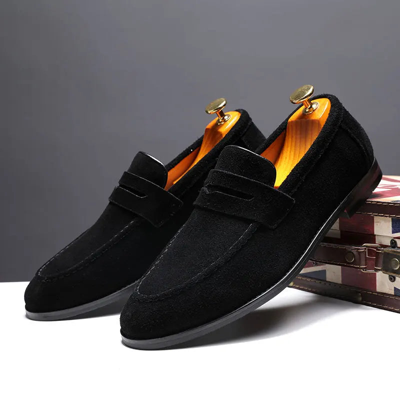 Michel™ | Mocassins Classiques en Daim