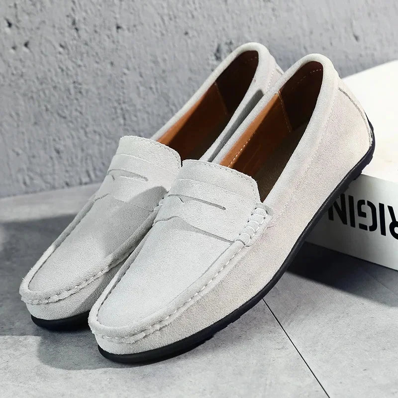 Lefebvre™ | Mocassins Souples en Daim