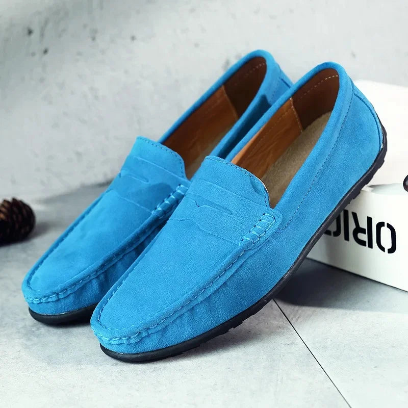 Lefebvre™ | Mocassins Souples en Daim