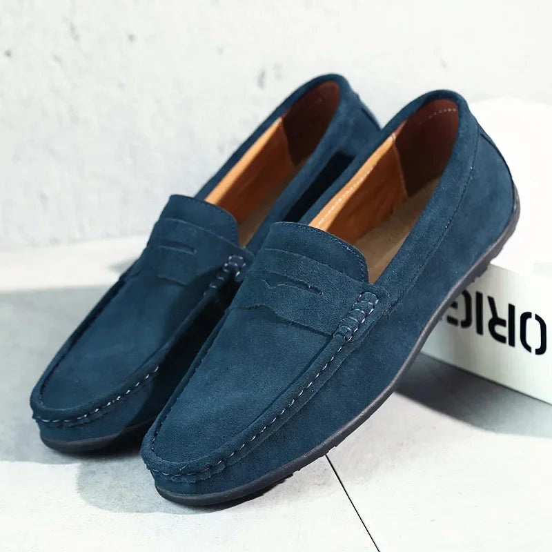 Lefebvre™ | Mocassins Souples en Daim