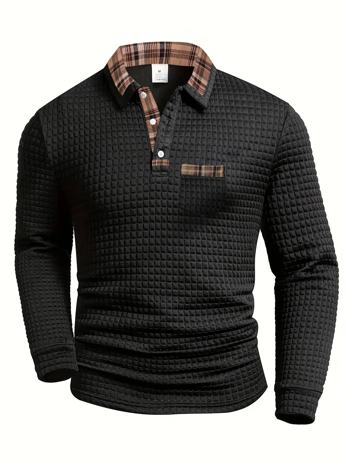 Denis™ | Polo à Motif à Carreaux