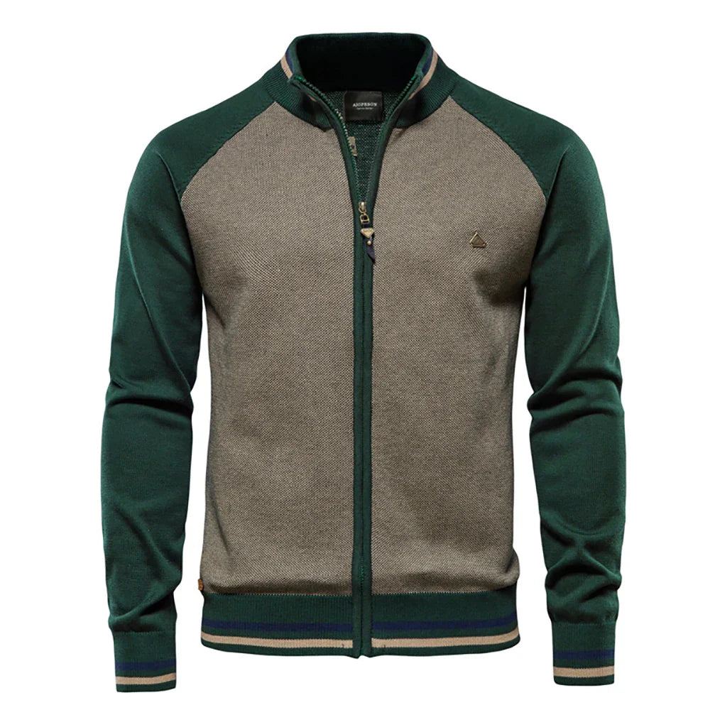 Nicolas™ | Élégant Pull à Fermeture Éclair
