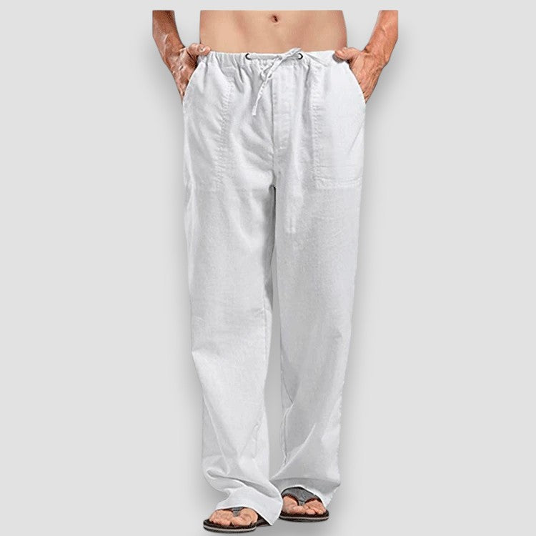 Bordeaux™ | Pantalon d’été en coton et lin