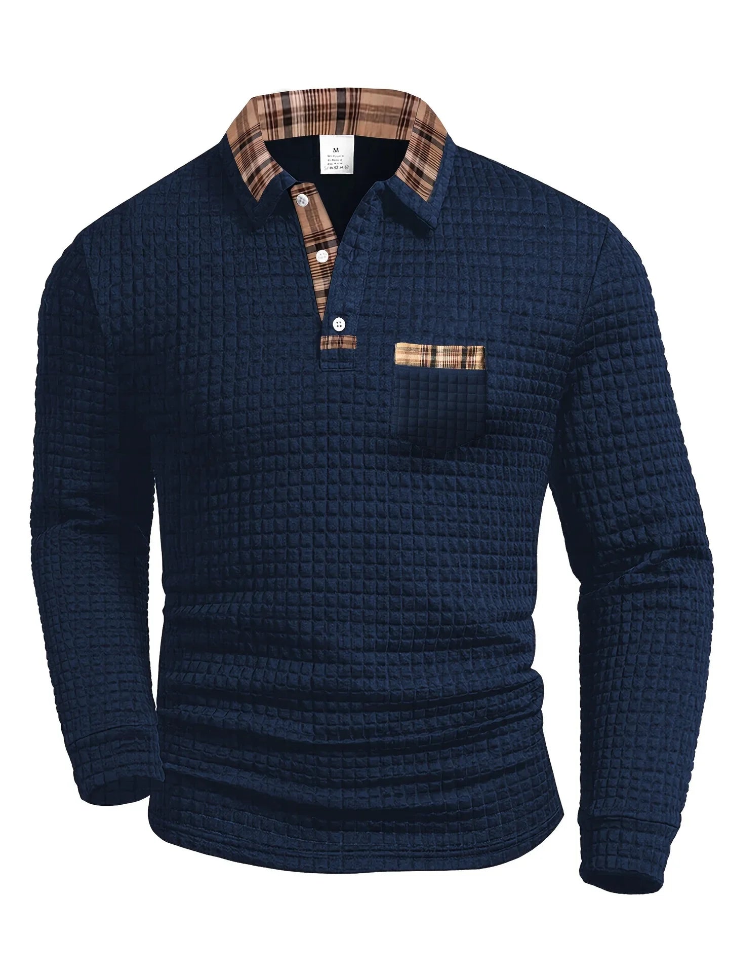 Denis™ | Polo à Motif à Carreaux
