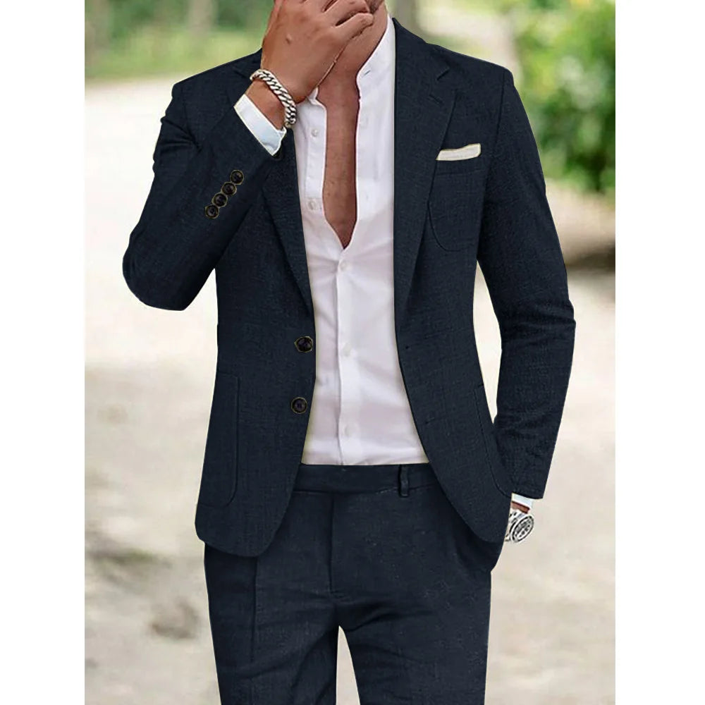 Claud™ | Costume Homme en Lin de Luxe