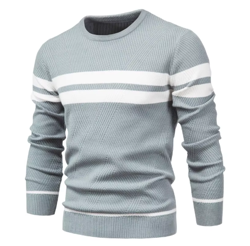 Sébastien™ | Pull Bicolore Contrasté