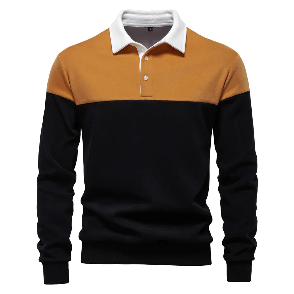 Sébastien™ | Polo Bicolore Contrasté