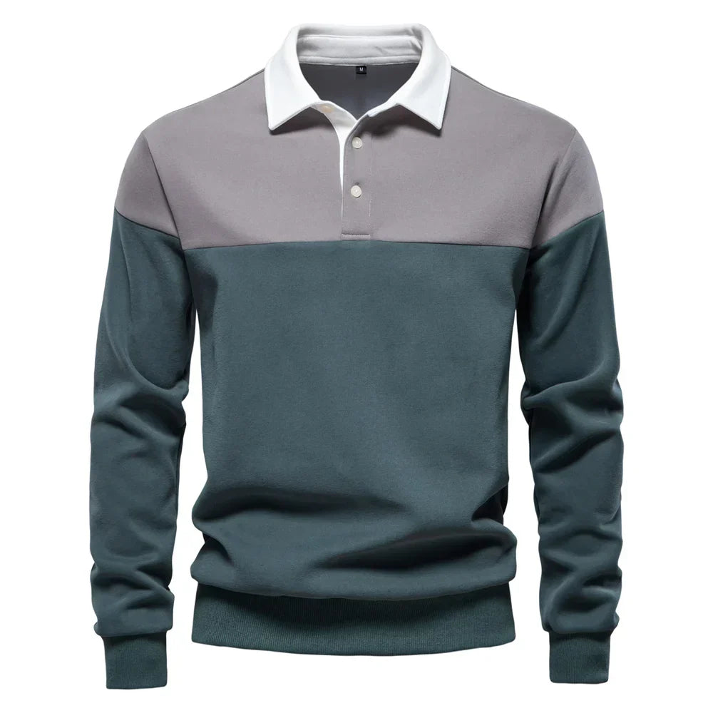 Sébastien™ | Polo Bicolore Contrasté