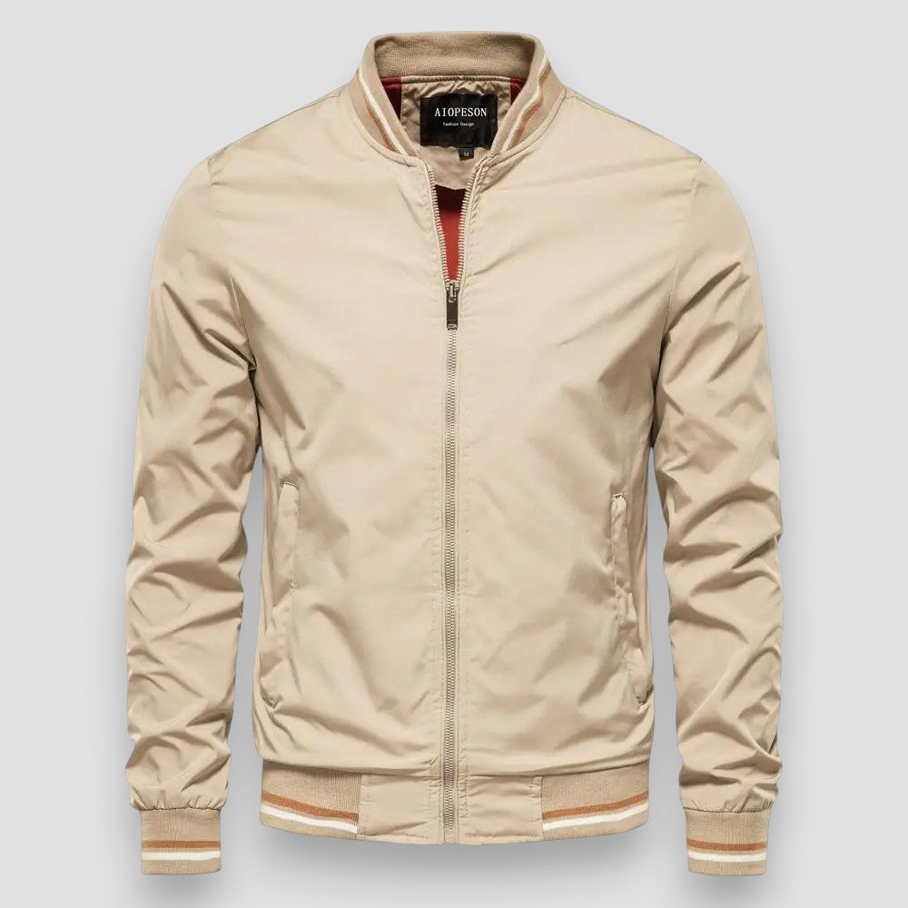 Pascal™ | Veste Bomber Élégante à Rayures