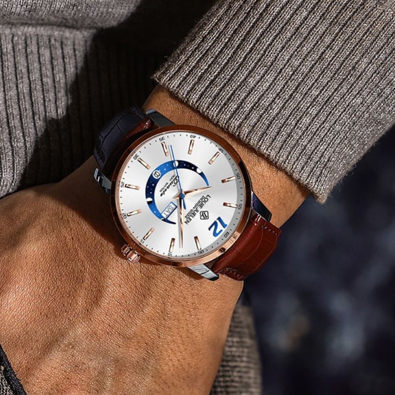 Louis™ | Montre Phases de Lune Luxe