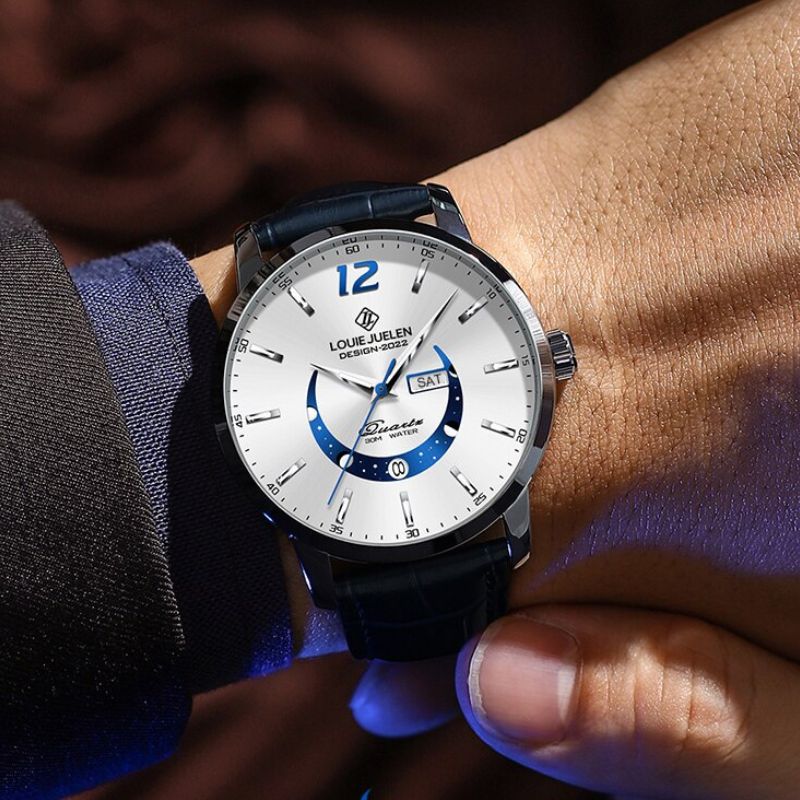 Louis™ | Montre Phases de Lune Luxe
