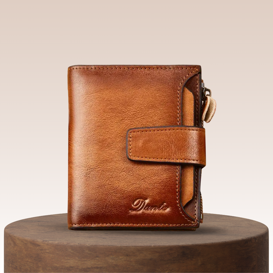 Grégoire | Portefeuille en cuir vintage avec RFID
