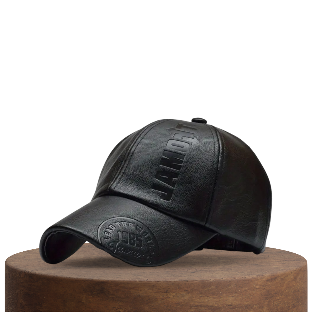 Thomas | Casquette classique style cuir