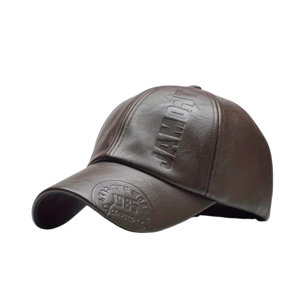 Thomas | Casquette classique style cuir