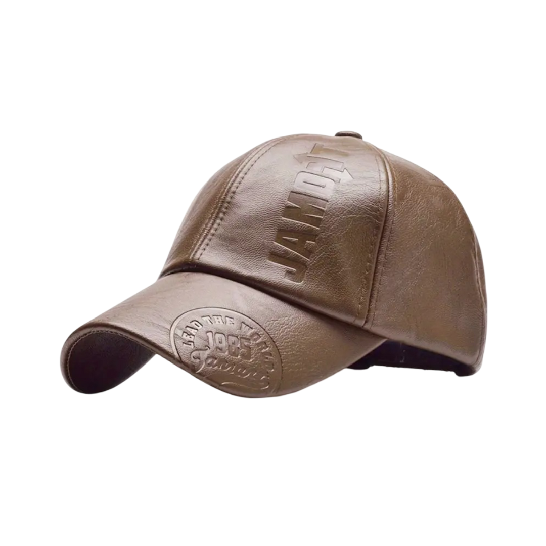 Thomas | Casquette classique style cuir