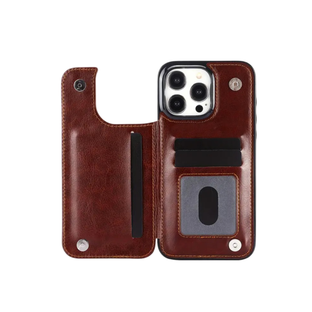 Anatole | Étui Magnétique Portefeuille pour iPhone