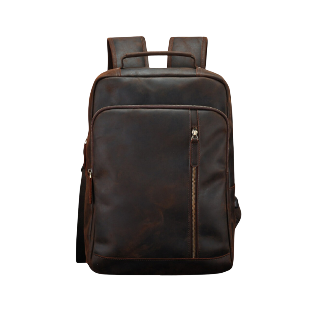 Jean-François | Sac à dos professionnel en cuir pour ordinateur portable