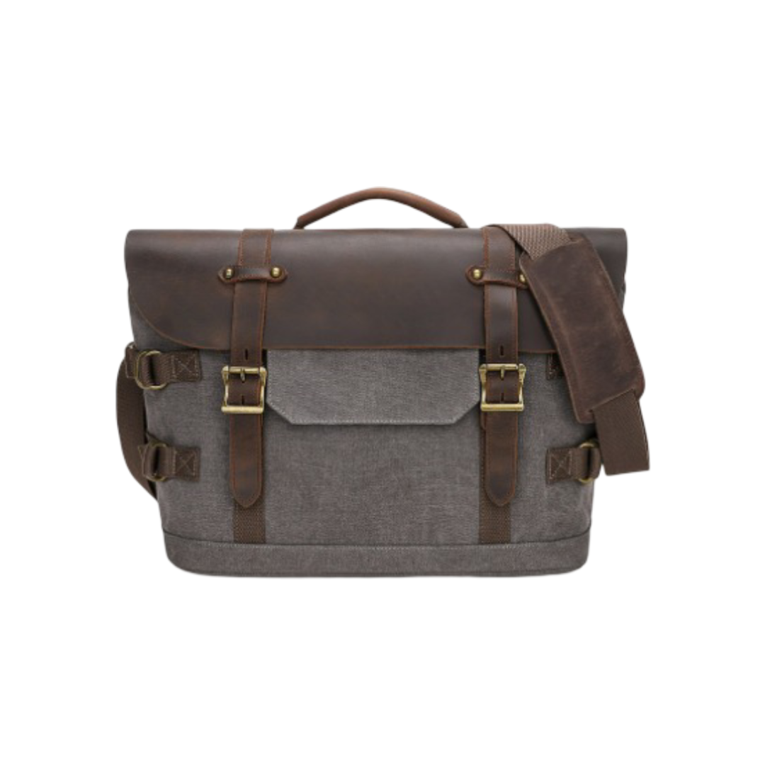 Hubert | Cuir Classique Robuste | Sac Messager