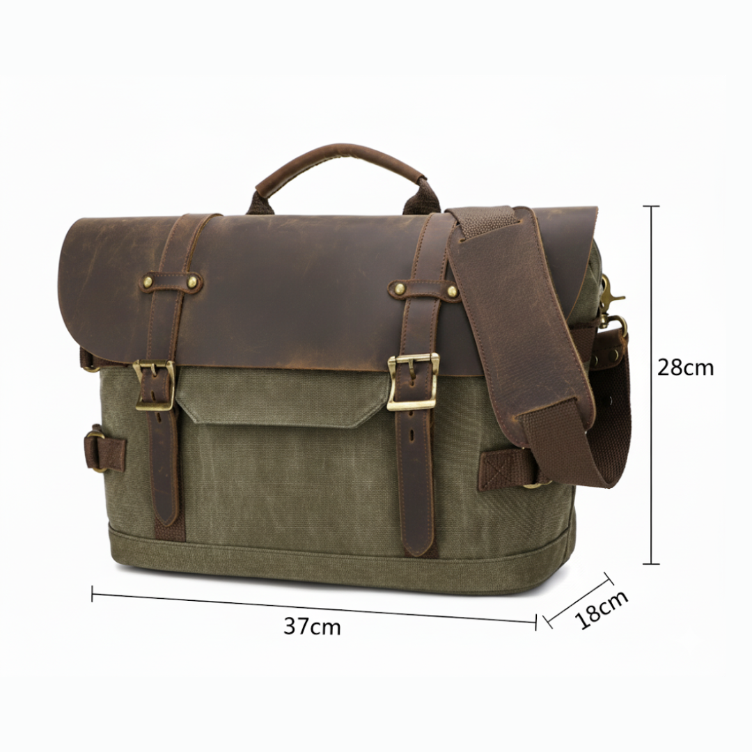 Frédéric | Sac messager en cuir classique et robuste