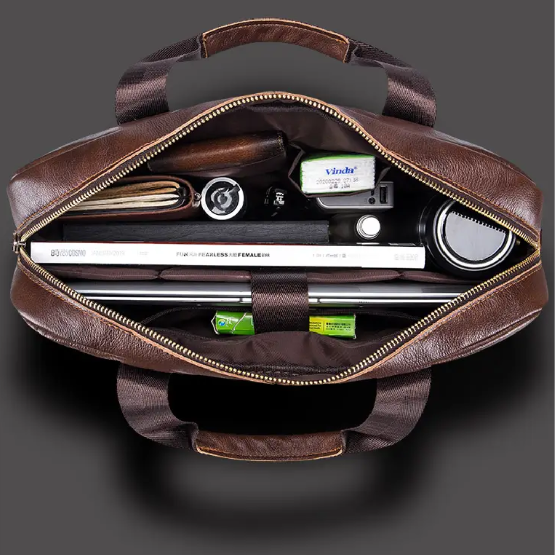 Gérard | Sac besace porte-documents en cuir