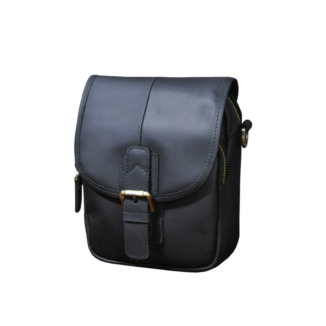 Vincent | Sac à bandoulière en cuir véritable pour homme
